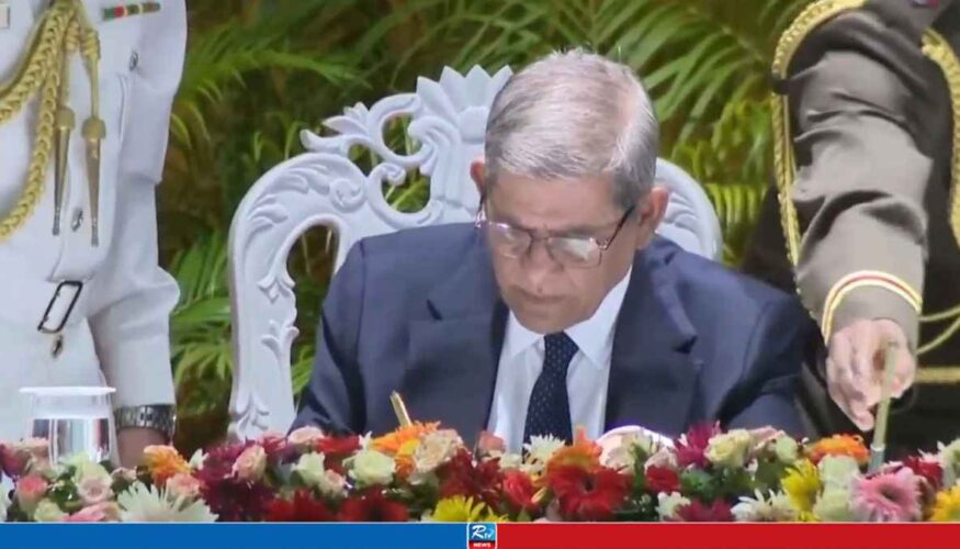 রাষ্ট্রপতি মির্জা ফখরুল ইসলাম আলমগীরকে রিহ্যাবের অভিনন্দন